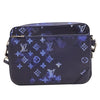 ルイ・ヴィトン LOUIS VUITTON トリオ・メッセンジャー M57840 ウォーターカラー SV金具 モノグラムキャンバス メンズ ショルダーバッグ
