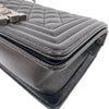 シャネル CHANEL ボーイシャネル20 A67085 ブラック シルバー金具 キャビアスキン レディース ショルダーバッグ