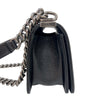 シャネル CHANEL ボーイシャネル20 A67085 ブラック シルバー金具 キャビアスキン レディース ショルダーバッグ