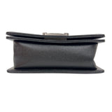シャネル CHANEL ボーイシャネル20 A67085 ブラック シルバー金具 キャビアスキン レディース ショルダーバッグ
