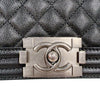シャネル CHANEL ボーイシャネル20 A67085 ブラック シルバー金具 キャビアスキン レディース ショルダーバッグ