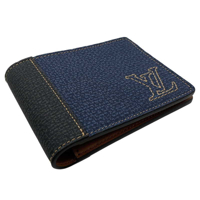 ルイ・ヴィトン LOUIS VUITTON ミュルティクレ4 M81815 ブルー メンズ