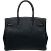 エルメス HERMES バーキン30 □H刻 ブラック SV金具 トゴ レディース ハンドバッグ