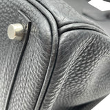 エルメス HERMES バーキン30 □H刻 ブラック SV金具 トゴ レディース ハンドバッグ