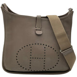 エルメス HERMES エヴリン3 GM □M刻 エトゥープ SV金具 トリヨン レディース ショルダーバッグ