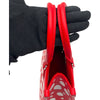 ルイ・ヴィトン LOUIS VUITTON オンザゴーPM草間彌生コラボ M46412 レッド/ホワイト モノグラム・アンプラント ドット レディース ショルダーバッグ