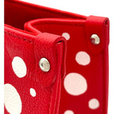 ルイ・ヴィトン LOUIS VUITTON オンザゴーPM草間彌生コラボ M46412 レッド/ホワイト モノグラム・アンプラント ドット レディース ショルダーバッグ