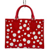 ルイ・ヴィトン LOUIS VUITTON オンザゴーPM草間彌生コラボ M46412 レッド/ホワイト モノグラム・アンプラント ドット レディース ショルダーバッグ