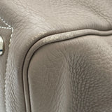 エルメス HERMES ヴィクトリア35 □L刻 エトゥープ SV金具 トリヨン レディース ハンドバッグ