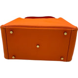 エルメス HERMES リンディ30 □O刻 オレンジ ゴールド金具 トリヨン レディース ボストンバッグ