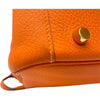 エルメス HERMES リンディ30 □O刻 オレンジ ゴールド金具 トリヨン レディース ボストンバッグ