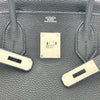 エルメス HERMES バーキン30 □J刻 ブラック/SV金具 トゴ レディース ハンドバッグ