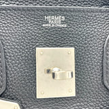 エルメス HERMES バーキン30 □J刻 ブラック/SV金具 トゴ レディース ハンドバッグ