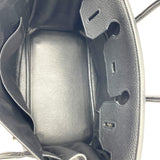 エルメス HERMES バーキン30 □J刻 ブラック/SV金具 トゴ レディース ハンドバッグ