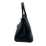 エルメス HERMES バーキン30 □J刻 ブラック/SV金具 トゴ レディース ハンドバッグ