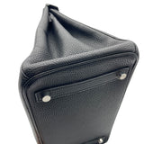 エルメス HERMES バーキン30 □J刻 ブラック/SV金具 トゴ レディース ハンドバッグ