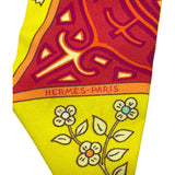 エルメス HERMES ツイリー LARBRE DE VIE シルク レディース スカーフ