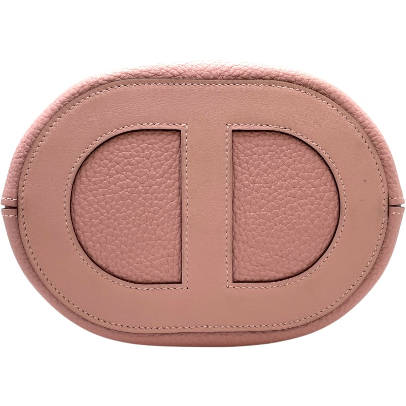 エルメス HERMES インザループ18 W刻 ローズサクラ SV金具 トリヨン