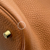 エルメス HERMES ピコタンロックMM Y刻 ゴールド GD金具 トリヨン レディース ハンドバッグ
