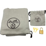 エルメス HERMES ピコタンロックMM タッチ Y刻 エトゥープ GD金具 トリヨン/アリゲーターリセ レディース ハンドバッグ