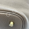 エルメス HERMES ピコタンロックMM タッチ Y刻 エトゥープ GD金具 トリヨン/アリゲーターリセ レディース ハンドバッグ
