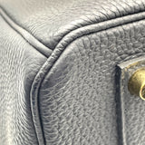 エルメス HERMES バーキン35 A刻 ブラック GD金具 トゴ レディース ハンドバッグ