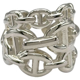 エルメス HERMES アンシェネリングGM シルバー Ag925 ジュエリー