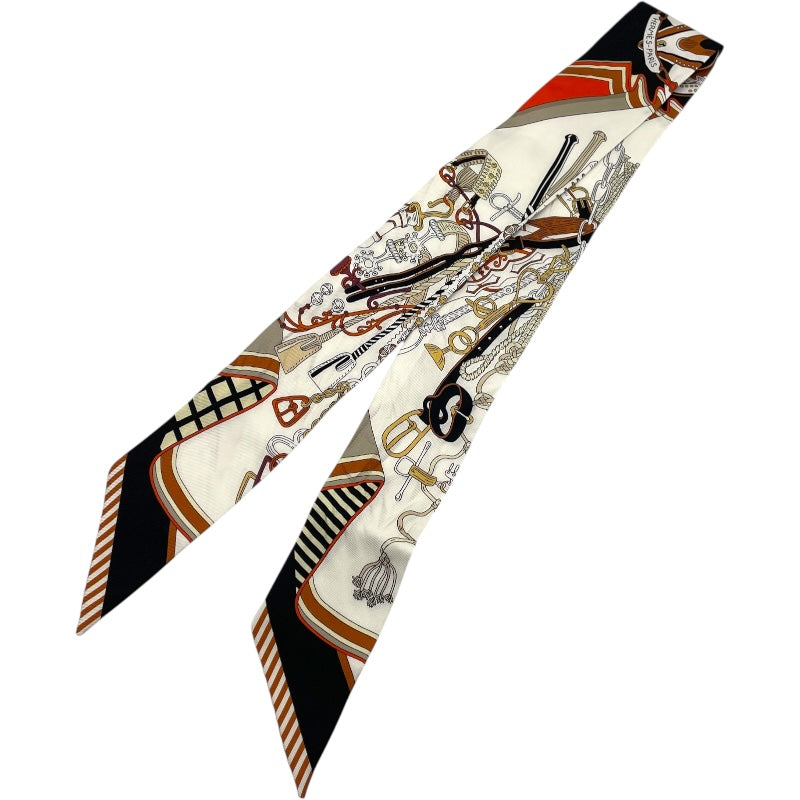 エルメス　HERMES ツイリー エルメス HERMES ツイリー BOUQUETS SELLIER シルク レディース