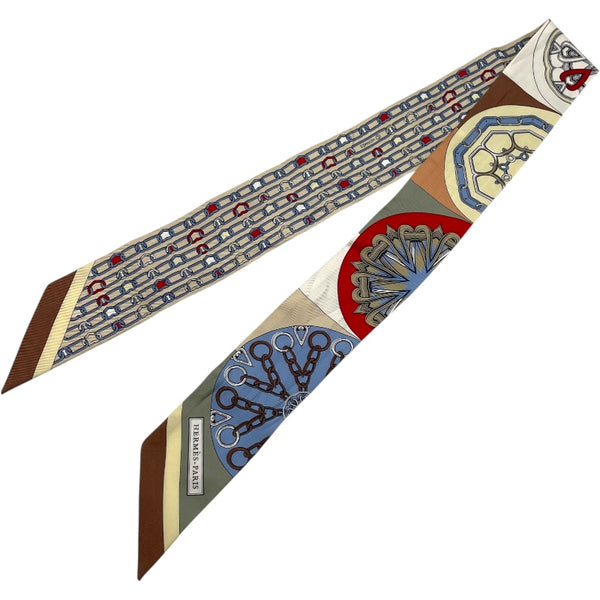 【ぶたこ】 HERMES エルメス　ツイリー エルメス HERMES ツイリー LEFFET KALEIDOSCOPE シルク レディース