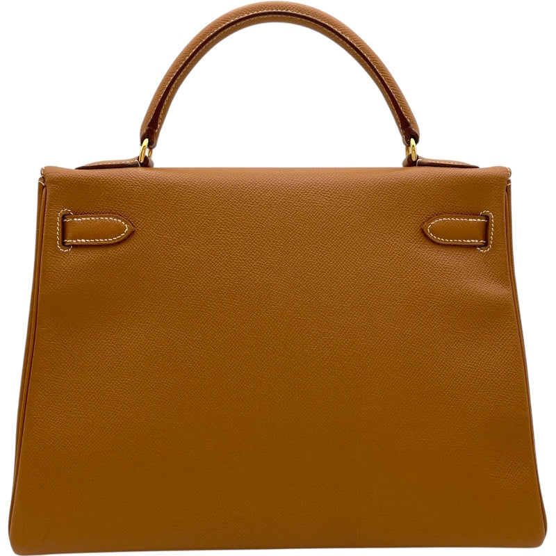 エルメス HERMES ケリー32 内縫い □C刻 ゴールド GD金具 クシュベル