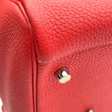 エルメス HERMES リンディ30 T刻印　(2015年製) ルージュピヴォワンヌ シルバー金具 トリヨンクレマンス レディース ハンドバッグ