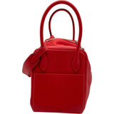 エルメス HERMES リンディ30 T刻印　(2015年製) ルージュピヴォワンヌ シルバー金具 トリヨンクレマンス レディース ハンドバッグ