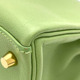 エルメス HERMES ケリー28 内縫い Y刻印　(2020年製) ヴェールクリケット　ゴールド金具 エバーカラー レディース ショルダーバッグ