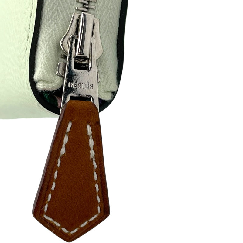 エルメス HERMES アザップロングシルクイン B刻 ヴェールフィズ SV金具 エプソン レディース 長財布 エルメス HERMES アザップロングシルクイン B刻 ヴェールフィズ SV金具