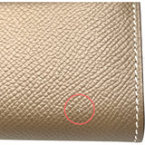 エルメス HERMES ケリーウォレット ロング A刻 エトゥープ SV金具 エプソン レディース 長財布