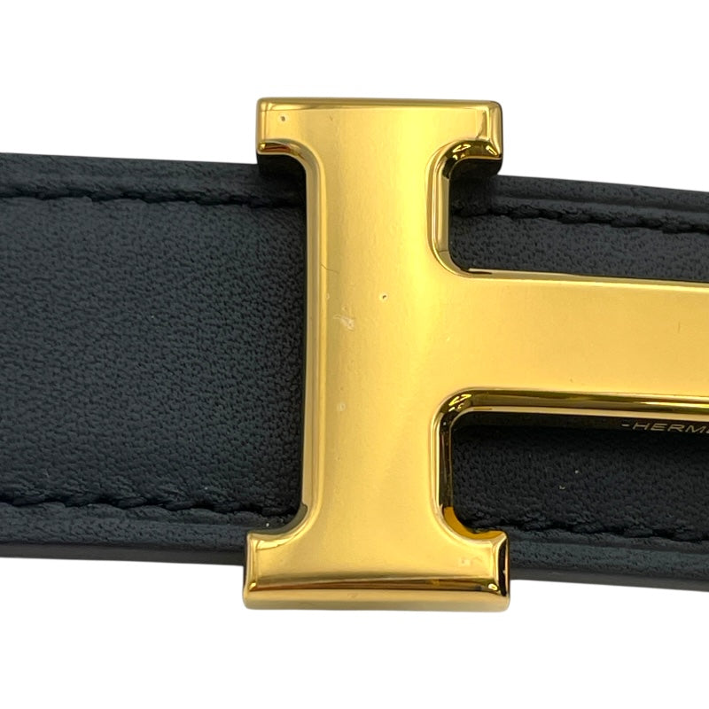 エルメス HERMES コンスタンスHベルト 70 W刻 ブラック・エトゥープ GD エルメス HERMES コンスタンスHベルト 70 W刻 ブラック・エトゥープ GD
