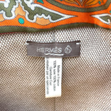 エルメス HERMES プティアッシュ トート ベージュ トワル・シルク レディース トートバッグ