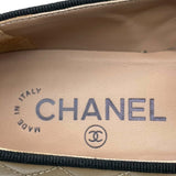 シャネル CHANEL ココマークマトラッセローファー G33861 ベージュ レザー レディース ローファー