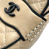 シャネル CHANEL ココマークマトラッセローファー G33861 ベージュ レザー レディース ローファー