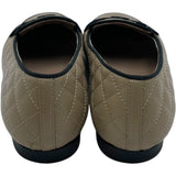 シャネル CHANEL ココマークマトラッセローファー G33861 ベージュ レザー レディース ローファー