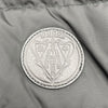 グッチ GUCCI レザーワッペンダウンジャケット 429854 ブラック ナイロン レディース ダウンジャケット
