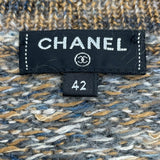 シャネル CHANEL モヘア混ニットセーター P54428 ベージュ シルク レディース セーター