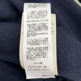 エルメス HERMES シェーヌダンクルリバーシブルブルゾン 4H0141DC ネイビー ウール レディース ブルゾン