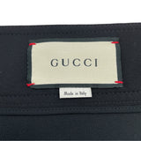 グッチ GUCCI スリットスカート 623173 ブラック シルク レディース スカート