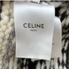 セリーヌ CELINE ノルディックデザインニットカーディガン 2A90Q107O アイボリー ウール メンズ カーディガン