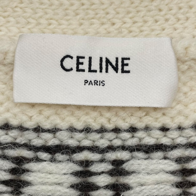 セリーヌ CELINE ノルディックデザインニットカーディガン 2A90Q107O