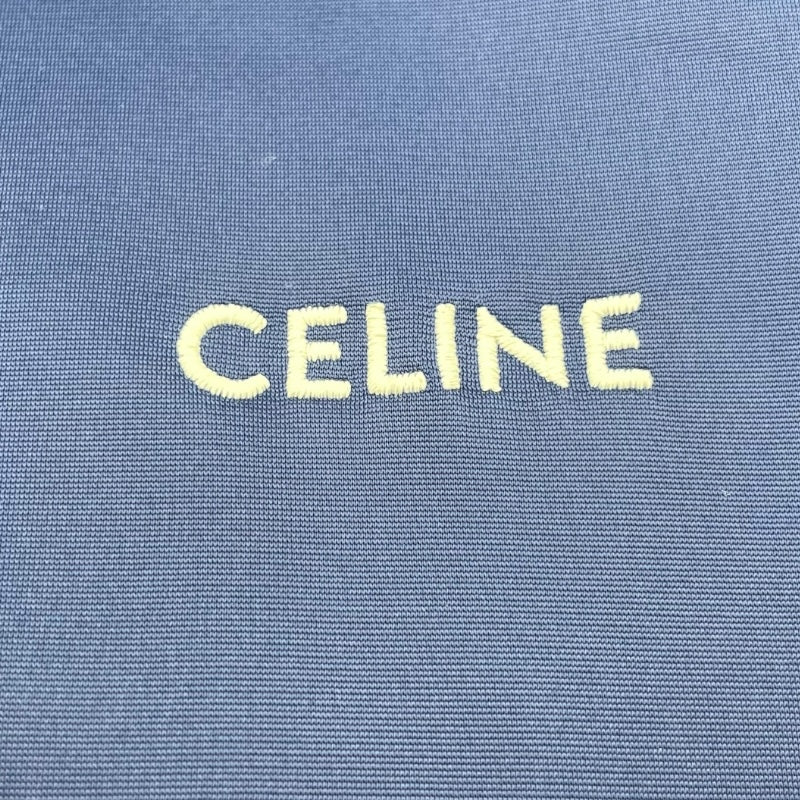 セリーヌ CELINE ロゴ刺繍トラックジャケット 2Y98E859w ネイビー