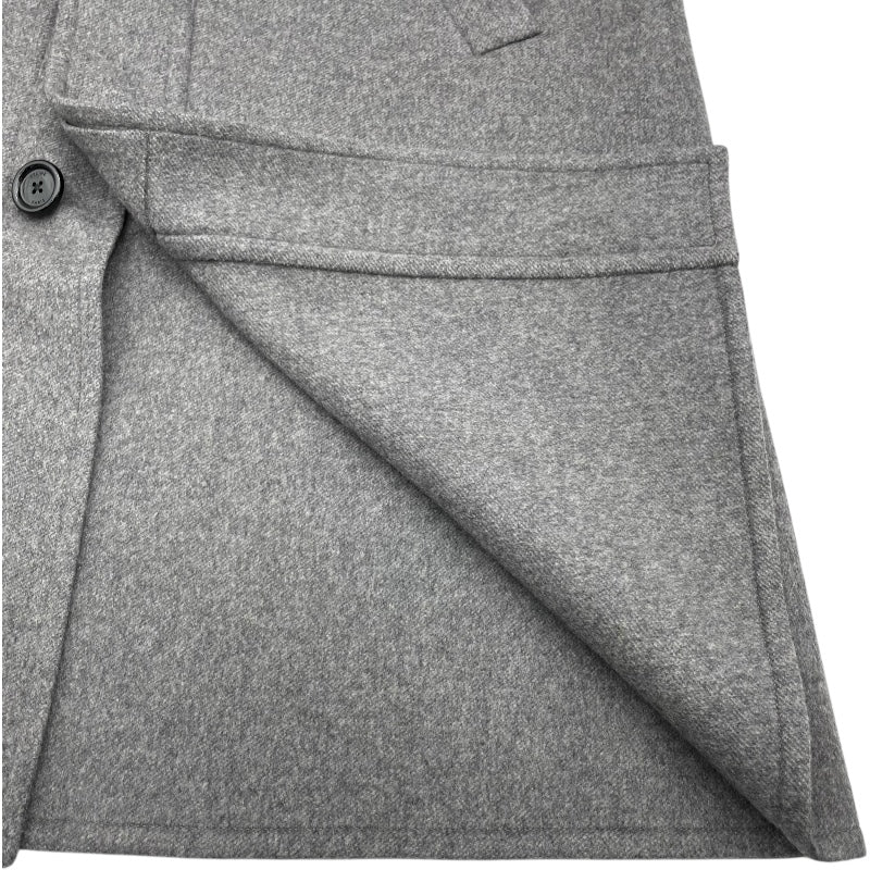 セリーヌ CELINE カシミヤスタンダードカラーコート 2M4276700 グレー  