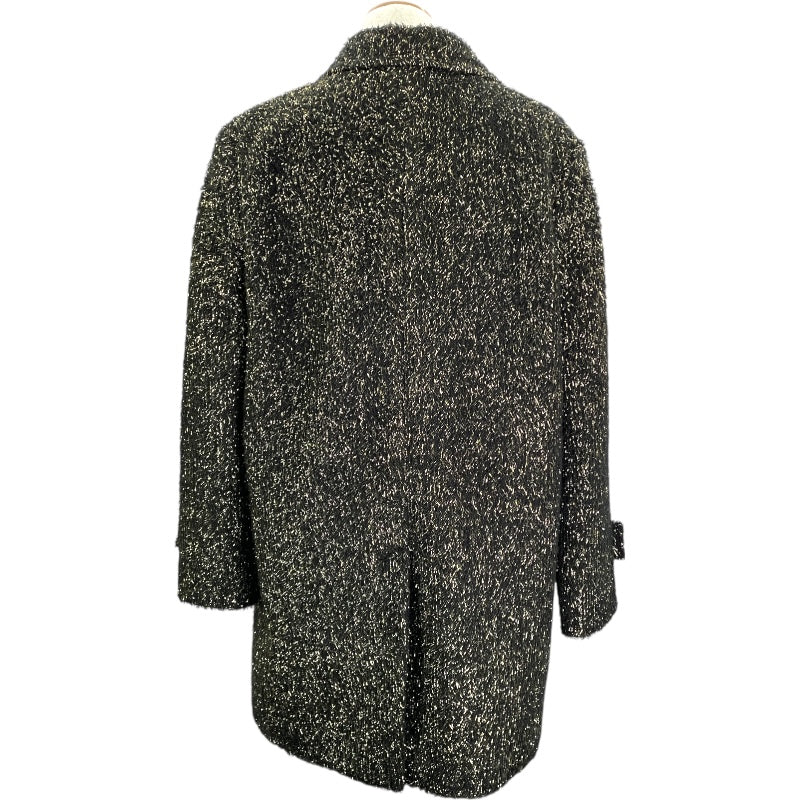 セリーヌ CELINE ラメチェスターコート 2M159264F ブラック/ゴールド