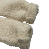 クリスチャン・ディオール Christian Dior BEE刺繍ボアジャケット 154V05AM114 アイボリー ウール レディース その他アウター